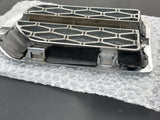 Chrome Side wing air intake vent for Land Rover Discovery 3 Disco 4 style grille