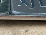 Jaguar X308 XJ8 XJ Executive Trunk Boot Lid Badge grey & silver