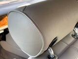 Daimler JAGUAR X300 X305 AGD OATMEAL Heated electric Leather Front Seat with Walnut Picnic Table left side