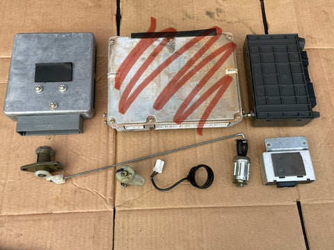 Jaguar X308 XJ8 3.2 97-99 Security system set up Module key lock set, Transponder, Reader exciter, BCM. (Excludes engine ECU).