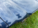 Jaguar X308 XJ8 Bonnet Hood JHE Sapphire Blue. Very good paint.