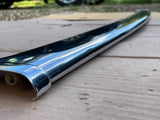Daimler Jaguar XJ40 VDP rear centre bumper chrome piece 9.5/10 BEC24152