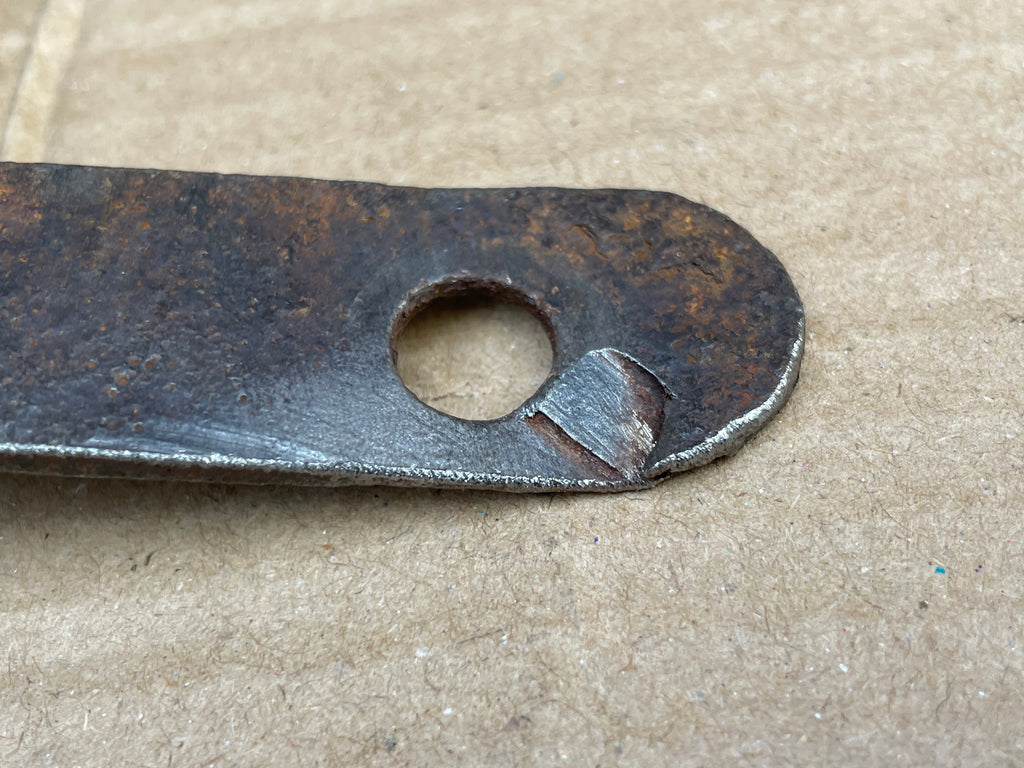 Jaguar X300 XJ6 Genuine Left Side rear exhaust back box hanger mount b