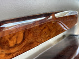 Daimler JAGUAR X300 X305 AGD OATMEAL Heated electric Leather Front Seat with Walnut Picnic Table left side