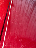 Jaguar X300 Drivers Right Side Front Door Stripped shell. CFH Flamenco Red