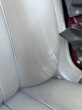 Daimler JAGUAR X300 X305 AGD OATMEAL Heated electric Leather Front Seat with Walnut Picnic Table left side