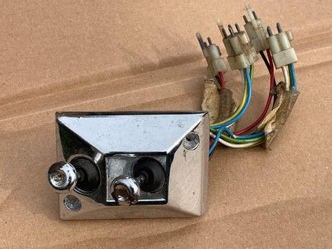 Jaguar XJS pre facelift mirror movement switch pack switches