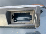 Jaguar XJ40 Rear Bumper Left side section, with chrome. Requires some repairs to the mounts.