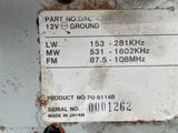 Daimler Jaguar XJS SERIES 3 XJ12 XJ6 Clarion radio cassette player PRE facelift models