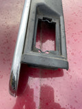 Jaguar XJ40 Rear Bumper Right side section, with Chrome