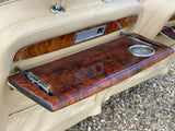 Daimler JAGUAR XJ40 93-94 AEM Magnolia Leather Front Seats Walnut Picnic Tables