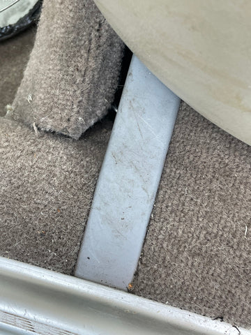 Jaguar X300 X308 Left side rear carpet divider finisher trim
