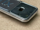 Jaguar X308 XJ8 XJ Executive Trunk Boot Lid Badge grey & silver