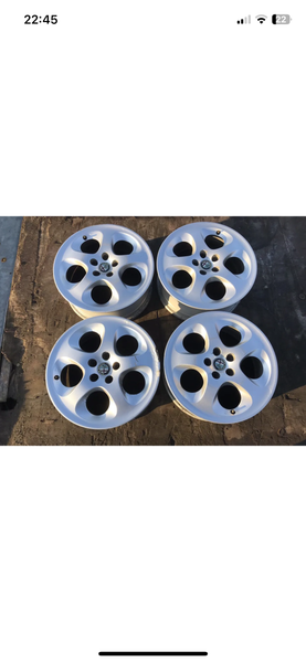 Alfa Romeo 147 156 16” CERCHI LEGA Alloy Wheels X4 5x98mm 6.5Jx16 60669917