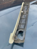Jaguar XJ40 Rear Bumper Left side section, with chrome. Requires some repairs to the mounts.