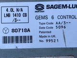Jaguar X300 Xj6 XJS 4.0 ECU LNB1410CB/ LNB1410CC computer