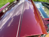 Jaguar X300 Drivers Right Side Front Door Stripped shell. CFH Flamenco Red