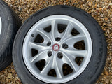 JAGUAR 17" X300 X308 XJ40 XJS XK8 Celtic Alloy wheels x4 17x8J 5x120.65 PCD MNC6116BA. Previously been refurbished, with Good Tyres.