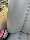 Daimler JAGUAR X300 X305 AGD OATMEAL Heated electric Leather Front Seat with Walnut Picnic Table left side