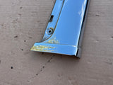 Daimler Jaguar XJ40 VDP rear centre bumper chrome piece 9.5/10 BEC24152