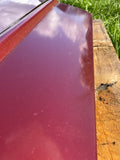 Jaguar X300 Drivers Right Side Front Door Stripped shell. CFH Flamenco Red