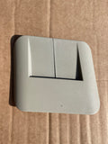Jaguar X308 front left seat belt upper trim surround Escutcheon in B Post AGD OATMEAL
