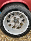 JAGUAR 17" X300 X308 XJ40 XJS XK8 Celtic Alloy wheels x4 17x8J 5x120.65 PCD MNC6116BA. Previously been refurbished, with Good Tyres.