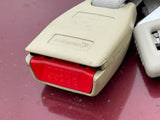 Jaguar X300 94-96 models Rear seat Lap belt & Buckle/ clasp/ receiver AGD Oatmeal