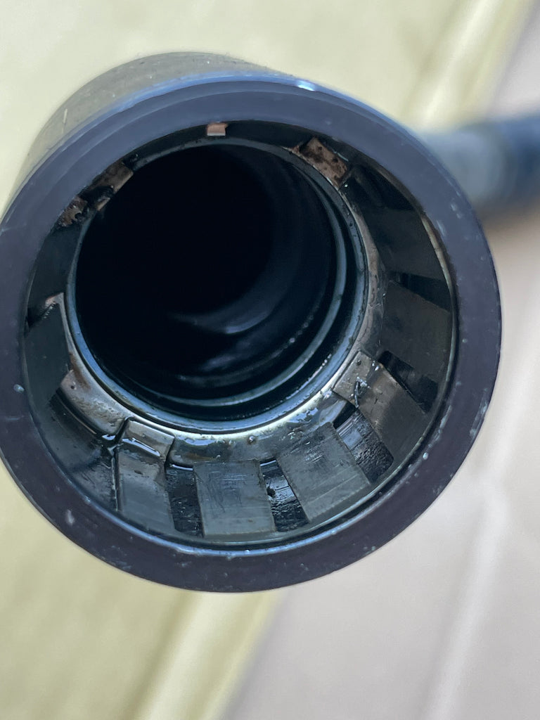 Jaguar XJ81 XJ40 V12 6.0 engine oil cooler inlet hose pipe MMC7460AA