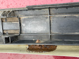 Jaguar XJ40 Rear Bumper Left side section, with Chrome