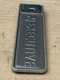 Jaguar X308 XJ8 XJ Executive Trunk Boot Lid Badge grey & silver