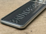 Jaguar X308 XJ8 XJ Executive Trunk Boot Lid Badge grey & silver