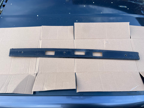 Daimler Jaguar XJ40 Sovereign Tactile trim panel (covers the number plates on the boot lid).
