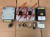 Jaguar X308 XJ8 3.2 97-99 Security system set up Module key lock set, Transponder, Reader exciter, BCM. (Excludes engine ECU).