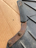 Jaguar XJ40 left rear mud guard flap
