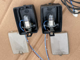 Jaguar XJ40 Under Bonnet Lamp set with wiring link loom 93MY