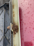 Jaguar XJ40 Rear Bumper Right side section, with Chrome