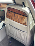 Daimler JAGUAR X300 X305 AGD OATMEAL Heated electric Leather Front Seat with Walnut Picnic Table Right side