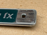 Jaguar X300 X308 XJ6 XJ Executive Trunk Boot Lid Badge Green & silver