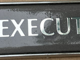 Jaguar X308 XJ8 XJ Executive Trunk Boot Lid Badge grey & silver