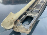 Jaguar XJ40 Rear Bumper Left side section, with chrome. Requires some repairs to the mounts.