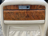 Daimler JAGUAR XJ40 93-94 AEM Magnolia Leather Front Seats Walnut Picnic Tables