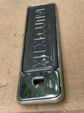 Jaguar X308 XJ8 XJ Executive Trunk Boot Lid Badge grey & silver