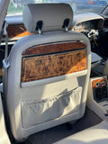 Daimler JAGUAR X300 X305 AGD OATMEAL Heated electric Leather Front Seat with Walnut Picnic Table left side