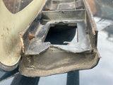 Jaguar XJ40 Rear Bumper Left side section, with chrome. Requires some repairs to the mounts.