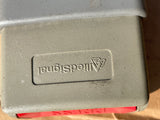 Daimler Jaguar X300 seat belt belt Buckle front left side LFJ NIMBUS GREY