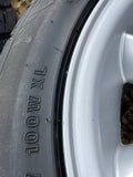 JAGUAR 17" X300 X308 XJ40 XJS XK8 Celtic Alloy wheels x4 17x8J 5x120.65 PCD MNC6116BA. Previously been refurbished, with Good Tyres.