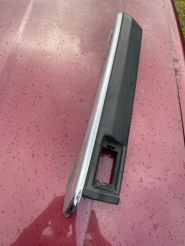 Jaguar XJ40 Rear Bumper Right side section, with Chrome