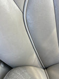 Daimler JAGUAR X300 X305 AGD OATMEAL Heated electric Leather Front Seat with Walnut Picnic Table left side