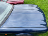 Jaguar X308 XJ8 Bonnet Hood JHE Sapphire Blue. Very good paint.